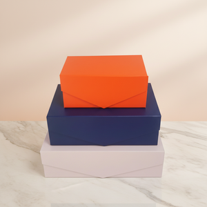 Scatola Regalo Cosmetica Rigida Quadrata di Alta Gamma con Chiusura Magnetica e Maniglia |   Imballaggio Premium Ecologico Riutilizzabile con Design Personalizzato - Product Image 3