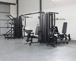 Placa de máquina de fitness comercial cargada Multi <span class=keywords><strong>Gym</strong></span> <span class=keywords><strong>Pro</strong></span> 10 Station Pin Selección de carga equipo de gimnasio - Product Image 4