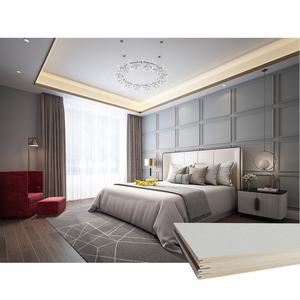 Китайская фабрика, Лидер продаж, роскошная пластиковая панель WPC для спальни, дома, настенная панель - Product Image 5