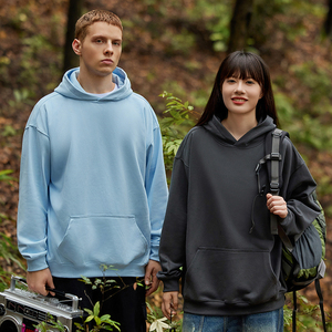 Sudadera con Capucha para Hombre, Fabricada con Tela Francesa CVC de Algodón de Alta Calidad, Diseño Oversize, Ecológica, ODM, Bordada y Personalizada - Product Image 3