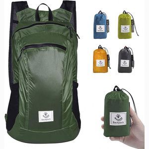 Free sample Lightweight, spacious, and waterproof, this factory-made outdoor <b>foldable</b> backpack features a printed logo - Product Image 1