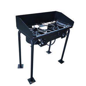 Poêle à <span class=keywords><strong>barbecue</strong></span> en acier revêtu de gaz Lar <span class=keywords><strong>pour</strong></span> camping en plein air Métal revêtu de poudre de gaz <span class=keywords><strong>propane</strong></span> <span class=keywords><strong>pour</strong></span> le jardin <span class=keywords><strong>ou</strong></span> le camp - Product Image 1