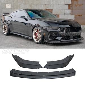 Difusor de Parachoques Delantero para Auto, Spoiler Negro Brillante, Pieza de Modificación para Ford Mustang Ecoboost GT 2024, Protector de Parachoques, Kit de Carrocería - Product Image 2