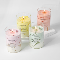 Kreative Duftkerzen Handgemachte Gelwachs-Dekoration für Hochzeiten, Muttertag & Weihnachten