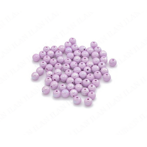 Ilan Abalorios Perline Acriliche 8mm Lilla Chiaro 19g - Product Image 2