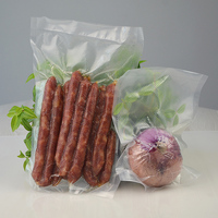Emballage alimentaire en plastique transparent, qualité alimentaire, sacs en plastique gaufrés pour sceller et conserver sous vide