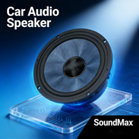Xuming Nouveau Subwoofer Universel en Plastique pour Voiture 60W/120W Personnalisable Haut-parleur Modifié - 165 6,5 Pouces