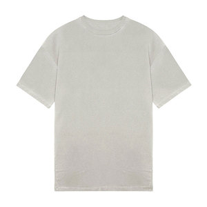 เสื้อยืดโอเวอร์ไซส์แบบเรียบ ดีไซน์เนอร์  ผ้าคอตตอนหนา 230gsm คุณภาพสูง สีดำ ทรงบ็อกซี่ สำหรับผู้ชาย  สามารถสกรีนลายได้ - Product Image 3
