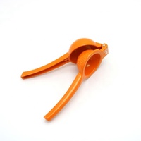 Presse-agrumes manuel antidérapant en aluminium, couleur Orange, citron, citron, Orange, avec Logo imprimé personnalisé
