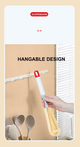 Precio de fábrica Material PET cerdas <span class=keywords><strong>Glasas</strong></span> o cepillo de botella de plástico cepillo de pelo duro taza de agua cepillo de limpieza a fondo - Product Image 4