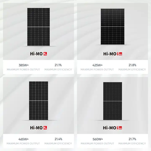 JA/Longi/dmega eu stock full black 400W singolo pannello solare monocristallino br 410 solare W 420W 430W 450W 500W pannelli solari - Product Image 4