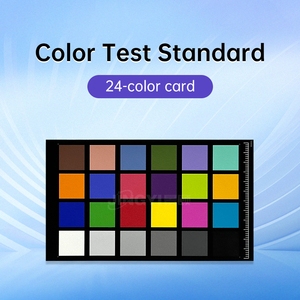 Carte de couleurs 24 teintes pour la calibration des couleurs, pour tester la fidélité des couleurs des appareils <span class=keywords><strong>photo</strong></span>/équipements photographiques - Product Image 2