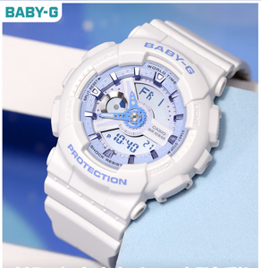 สำหรับ<span class=keywords><strong>นาฬิกา</strong></span>สปอร์ตกันน้ำ <span class=keywords><strong>BABY</strong></span>-<span class=keywords><strong>G</strong></span> BA-130 ซีรีส์ พร้อมนาฬิกาปลุกและปฏิทินสำหรับนักเรียนมัธยมต้นและมัธยมปลาย - Product Image 2