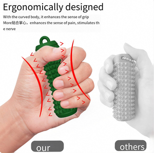 Juguete Sensorial de Silicona para Aliviar el Dolor y el Estrés, Masajeador de Dedos, Accesorio Antiestrés Colgante, Juguete Pequeño Creativo - Product Image 3