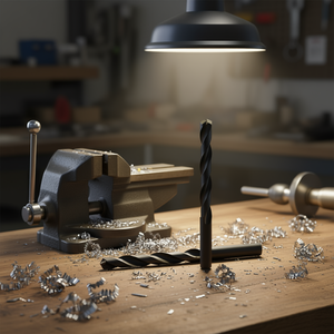 Broca Helicoidal HSS de 10.1 mm, 133 mm de Longitud, Serie Corta, Recubrimiento Negro, Multiusos - Product Image 3