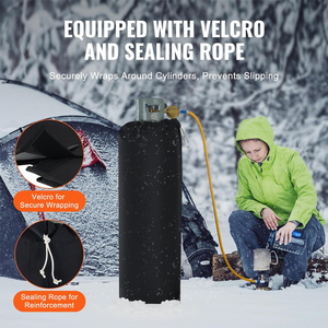 Calentador de Gas Propano con Banda Aislante de Tela Oxford Impermeable de 100 Libras y 280W - Product Image 4