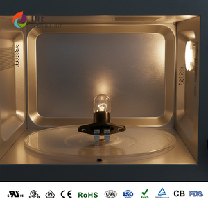 หลอดไฟแก้วทนความร้อน 20W 25W ขั้ว <span class=keywords><strong>E14</strong></span> สำหรับเตาอบ ใช้กับเตาแก๊ส/ไฟฟ้า ไมโครเวฟ พร้อมฐานยึดหลอด - Product Image 5