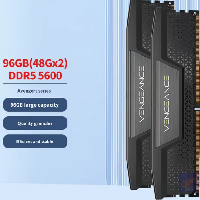 New LPX DDR5 96GB 5600M 48GBx2 Desktop Memory Module Bulk Pack in STOCK Ddr5 ram