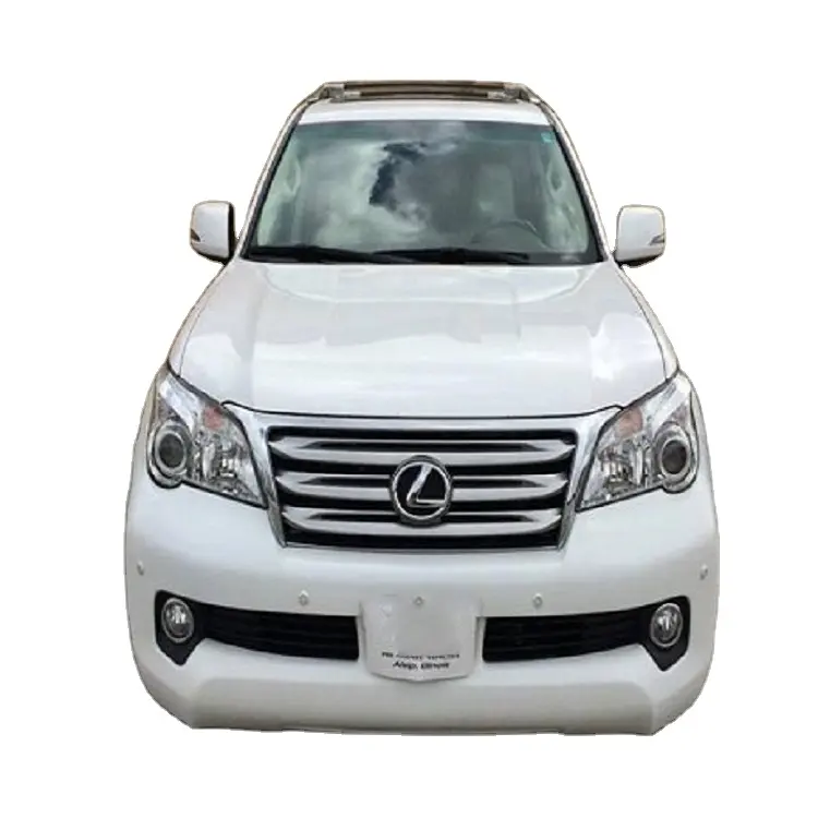 نظيف جدا Lexus GX460 حجم المحرك 4-6 لتر V8 ناقل حركة أوتوماتيكي 6 سرعات اللون الخارجي أبيض اللون الداخلي تان