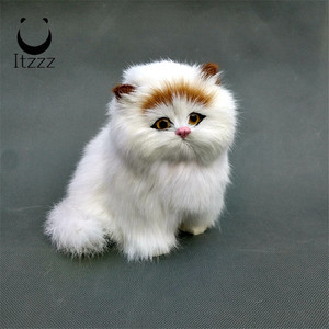 Vendita calda piccoli adorabili gatti Anime personalizzato peluche la moda simulata gatti animali di peluche di alta qualità - Product Image 1