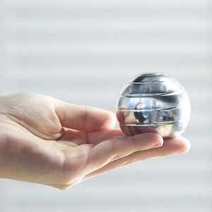 May mắn chuyển quay Gyro động máy tính để bàn quay bóng nhôm hợp kim chống căng thẳng <span class=keywords><strong>Fidget</strong></span> <span class=keywords><strong>Spinner</strong></span> khuyến mại quà tặng đồ chơi - Product Image 3