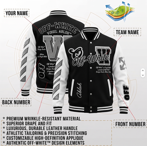 Veste universitaire vintage en polyester personnalisée OEM, broderie chenille, patchwork, hip-hop, baseball, hiver, vente en gros, veste universitaire pour hommes - Product Image 2