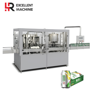 Máquina de Llenado de Latas de <span class=keywords><strong>Cerveza</strong></span> con Bajo Contenido de Oxígeno, Línea Automática de Enlatado de Latas de Aluminio para Producción en Cervecerías Artesanales, con PLC - Product Image 1