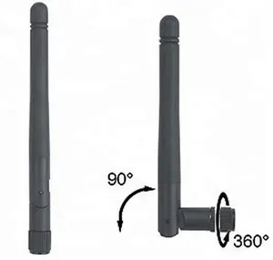 वायरलेस वाईफ़ाई एंटीना, 2.4ghz 5.8G दोहरी बैंड 3dbi antena वाईफ़ाई आउटडोर लंबी दूरी, आरपी SMA पुरुष वाईफ़ाई एंटीना