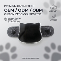 Traceur GPS pour animaux de compagnie avec suivi en temps réel, étanche IP65, recherche par application en un clic, lecture de l'historique des itinéraires, localisateur intelligent mondial pour chien et chat