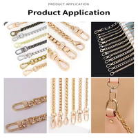 Collier et laisse pour chien en alliage de zinc, boucle en D, longueur personnalisée, professionnel, de luxe, vintage, tendance, étanche et sécurisé