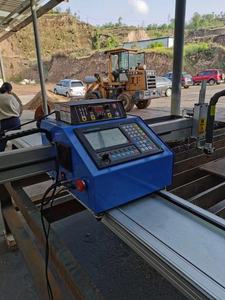 เครื่องตัดพลาสม่า CNC แบบพกพา 1530x3000 มม. เครื่องตัดพลาสม่าขนาดเล็กสำหรับแผ่นโลหะเหล็ก - รีโมทคอนโทรล CNC - Product Image 4