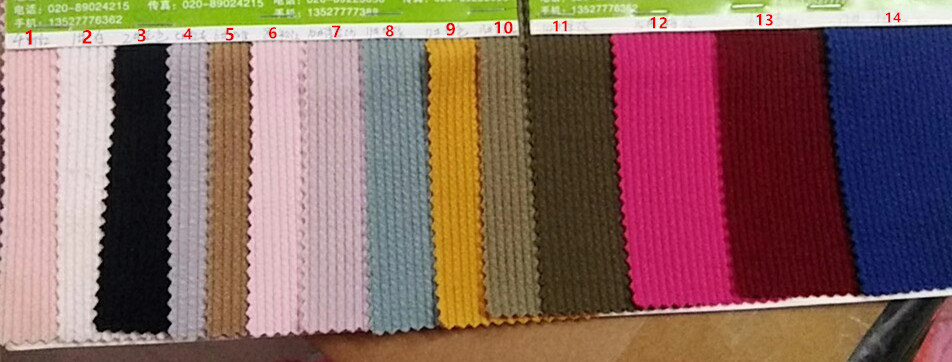 Ribbed color