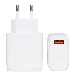 โรงงานราคา 18W ชาร์จด่วน 5V3A อะแดปเตอร์ชาร์จสําหรับเดินทาง QC3.0 USB Wall Charger โทรศัพท์มือถือสากลชาร์จเร็ว