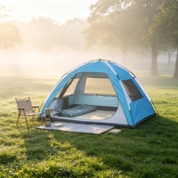 Tente de camping gonflable en gros d'usine, imperméable, individuelle, quatre saisons, pour séjours de nuit