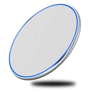 10W LED Light Wireless Charging Pad <span class=keywords><strong>Charge</strong></span> <span class=keywords><strong>rapide</strong></span> pour <span class=keywords><strong>iPhone</strong></span> XS 11 Pro <span class=keywords><strong>8</strong></span> <span class=keywords><strong>Plus</strong></span> avec entrée 5V/2A - Product Image 6