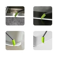 Ensemble d'outils de finition en silicone plastique professionnel pour l'industrie et le bricolage, 10 en 1, kit d'outils spatule JUXIN OEM ODM