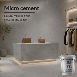 Fournisseur direct d'usine pour la peinture de sol en microciment et le revêtement mural en microciment pour les salles de serveurs de centres de données - Product Image 1
