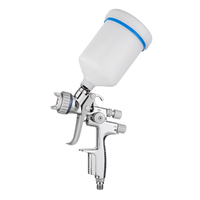 Pistola de Pulverización Neumática WARTE HVLP de Aleación de Aluminio, 600 ml de Gran Capacidad, Alimentación por Gravedad para Pintura Automotriz, Boquilla de 1.3 mm, OEM, Salida de 225 ml/min