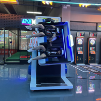 Nouveau simulateur de vol et d'espace commercial 9D à réalité virtuelle 360 degrés pour 2 joueurs, modèle 2026, vente en gros