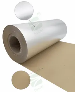 Aluminum Foil Laminated Paper Rolls Wax Coated Waterproof Kraft Paper In Building