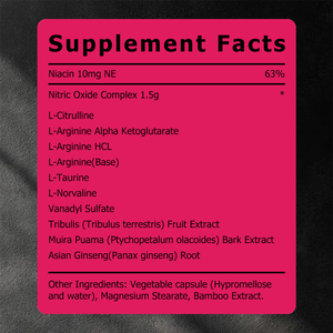 Cápsulas de Óxido Nítrico Orgánico en Oferta, Suplemento Dietético para el Crecimiento Muscular, Aumenta la Energía y la Recuperación, Producto para el Cuidado de la Salud - Product Image 3