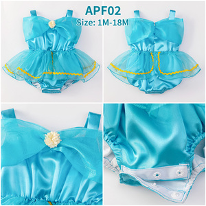 FSMKTZ - Precioso Mono para Bebé, Vestido Infantil para Ocasiones Especiales, Primer Cumpleaños, Vestido de Princesa, 0-18 Meses - Product Image 4