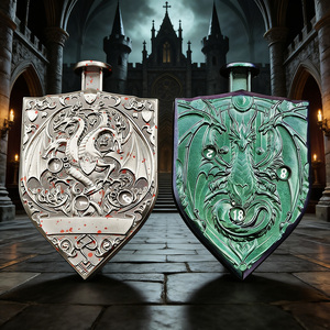 <span class=keywords><strong>ลูกเต๋า</strong></span>โลหะลายมังกรแบบหลายเหลี่ยมสำหรับเกม D&D เกมกระดาน RPG <span class=keywords><strong>ลูกเต๋า</strong></span> COC <span class=keywords><strong>ลูกเต๋า</strong></span>แบบหมุนคลายเครียด - Product Image 3