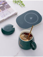 Ensemble de tasses à café chauffantes USB personnalisable avec chauffe-tasse et boîte cadeau