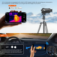 Tristar 2025 nuevo Monocular térmico de mano visión nocturna 8X Monocular de imagen térmica infrarroja