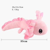 Nouveau Enfants Cadeau Promotionnel Axolotl Mexicain Salamandre Jouets En Peluche Mignon En Peluche En Peluche Axolotl En Peluche Jouet