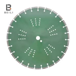 حادة 16 "مواصفات مختلفة قطع الخرسانة الماس القرص المنشار شفرة موجة مع مناشير اليد الجدول - Product Image 1