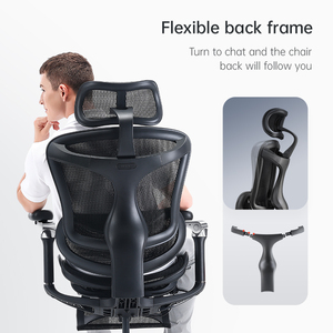 <span class=keywords><strong>SIHOO</strong></span> Boss Chair Office C300 <span class=keywords><strong>Silla</strong></span> cómoda Asiento de oficina giratorio de lujo <span class=keywords><strong>Silla</strong></span> de oficina ergonómica de alta calidad de malla completa - Product Image 3