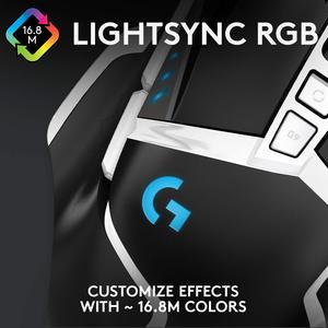 Souris de jeu <span class=keywords><strong>Logitech</strong></span> <span class=keywords><strong>G502</strong></span> <span class=keywords><strong>SE</strong></span>-Hero RGB haute Performance avec 11 boutons programmables optique 16000 DPI pour souris filaire de bureau - Product Image 3