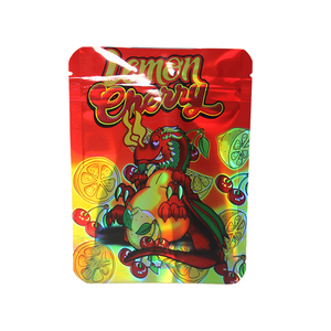 Custom Holographic Ziplock Bags with Heat Seal <strong>Foil</strong> Lining Resealable Mylar <strong>Pouch</strong> for Milk Pet Food Jelly Canned Food - Product Image 1